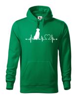 Pánská mikina pro milovníky zvířat - Hovawart - dárek na narozeniny