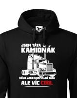 Pánská mikina pro řidiče kamionu / kamioňáky - Táta kamioňák