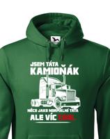 Pánská mikina pro řidiče kamionu / kamioňáky - Táta kamioňák