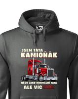 Pánská mikina pro řidiče kamionu / kamioňáky - Táta kamioňák