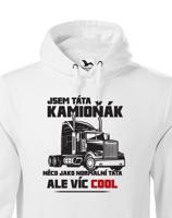 Pánská mikina pro řidiče kamionu / kamioňáky - Táta kamioňák