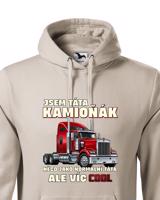 Pánská mikina pro řidiče kamionu / kamioňáky - Táta kamioňák