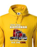 Pánská mikina pro řidiče kamionu / kamioňáky - Táta kamioňák