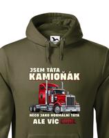 Pánská mikina pro řidiče kamionu / kamioňáky - Táta kamioňák