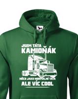 Pánská mikina pro řidiče kamionu / kamioňáky - Táta kamioňák