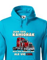 Pánská mikina pro řidiče kamionu / kamioňáky - Táta kamioňák