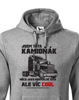 Pánská mikina pro řidiče kamionu / kamioňáky - Táta kamioňák