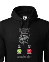 Pánská mikina Ryby volají