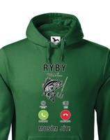 Pánská mikina Ryby volají
