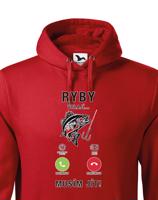 Pánská mikina Ryby volají