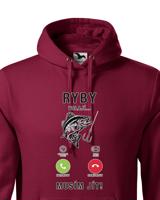 Pánská mikina Ryby volají