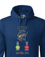 Pánská mikina Ryby volají