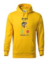 Pánská mikina Ryby volají