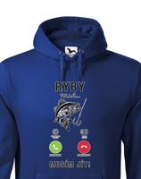 Pánská mikina Ryby volají