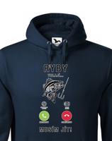Pánská mikina Ryby volají