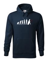 Pánská mikina s filmovým motivem evoluce Star Wars