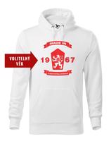 Pánska mikina s lvem a znakem ČSSR