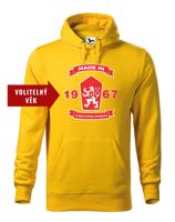 Pánska mikina s lvem a znakem ČSSR