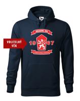 Pánska mikina s lvem a znakem ČSSR