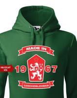 Pánska mikina s lvem a znakem ČSSR