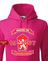 Pánska mikina s lvem a znakem ČSSR