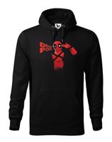 Pánská mikina s motivem DEADPOOL s vysokou gramáží