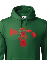 Pánská mikina s motivem DEADPOOL s vysokou gramáží