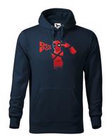 Pánská mikina s motivem DEADPOOL s vysokou gramáží