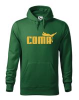 ★ Pánská mikina s oblíbeným motivem Coma - vtipná parodie na značku Puma