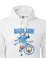 Pánská mikina s potiskem hráče Erling Braut Haaland - Manchester city - ideální pro fanoušky Haalanda