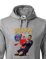 Pánská mikina s potiskem hráče Kylian Mbappé - ideální pro fanoušky Mbappeho