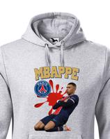 Pánská mikina s potiskem hráče Kylian Mbappé - ideální pro fanoušky Mbappeho