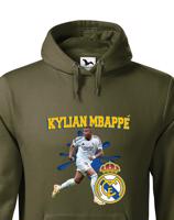 Pánská mikina s potiskem hráče Kylian Mbappé - ideální pro fanoušky Mbappeho