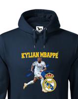 Pánská mikina s potiskem hráče Kylian Mbappé - ideální pro fanoušky Mbappeho