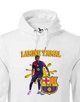 Pánská mikina s potiskem hráče Lamine Yamal - ideální pro fanoušky Yamala