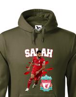 Pánská mikina s potiskem hráče Mohamed Salah - ideální pro fanoušky Salaha