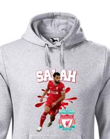 Pánská mikina s potiskem hráče Mohamed Salah - ideální pro fanoušky Salaha