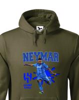 Pánská mikina s potiskem hráče Neymar - ideální pro fanoušky Neymara
