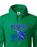Pánská mikina s potiskem hráče Neymar - ideální pro fanoušky Neymara
