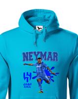 Pánská mikina s potiskem hráče Neymar - ideální pro fanoušky Neymara
