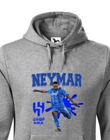 Pánská mikina s potiskem hráče Neymar - ideální pro fanoušky Neymara