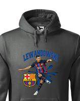 Pánská mikina s potiskem hráče Robert Lewandowski - ideální pro fanoušky Lewandowského
