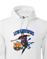 Pánská mikina s potiskem hráče Robert Lewandowski - ideální pro fanoušky Lewandowského