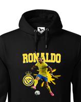 Pánská mikina s potiskem hráče Ronaldo - Al Nassr - ideální pro fanoušky Ronalda