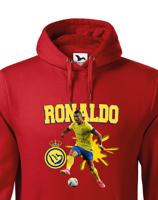 Pánská mikina s potiskem hráče Ronaldo - Al Nassr - ideální pro fanoušky Ronalda