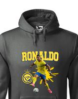 Pánská mikina s potiskem hráče Ronaldo - Al Nassr - ideální pro fanoušky Ronalda
