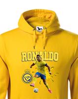 Pánská mikina s potiskem hráče Ronaldo - Al Nassr - ideální pro fanoušky Ronalda
