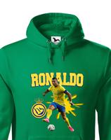 Pánská mikina s potiskem hráče Ronaldo - Al Nassr - ideální pro fanoušky Ronalda