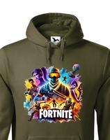 Pánská mikina s potiskem hry Fortnite - ideální pro hráče