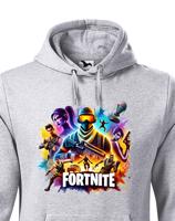 Pánská mikina s potiskem hry Fortnite - ideální pro hráče